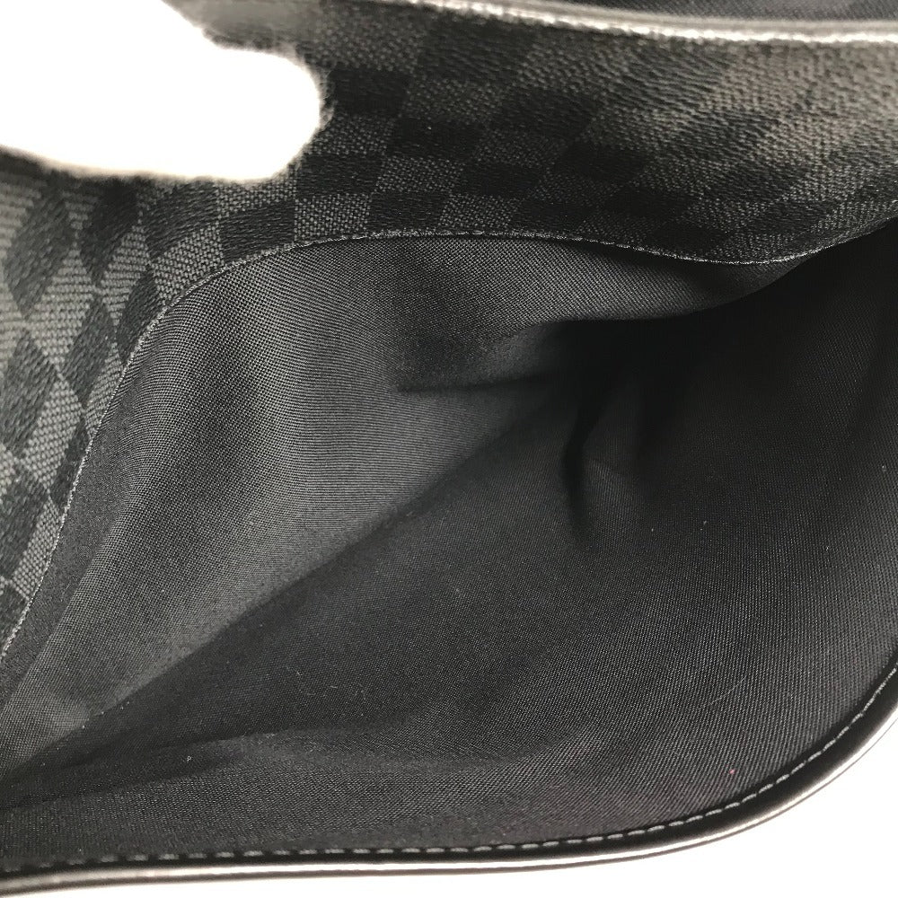 LOUIS VUITTON N58029 ダミエグラフィット ダニエルMM ダニエル MM カバン 斜め掛け フラップ メッセンジャーバッグ ショルダーバッグ ダミエグラフィットキャンバス ユニセックス ブラック