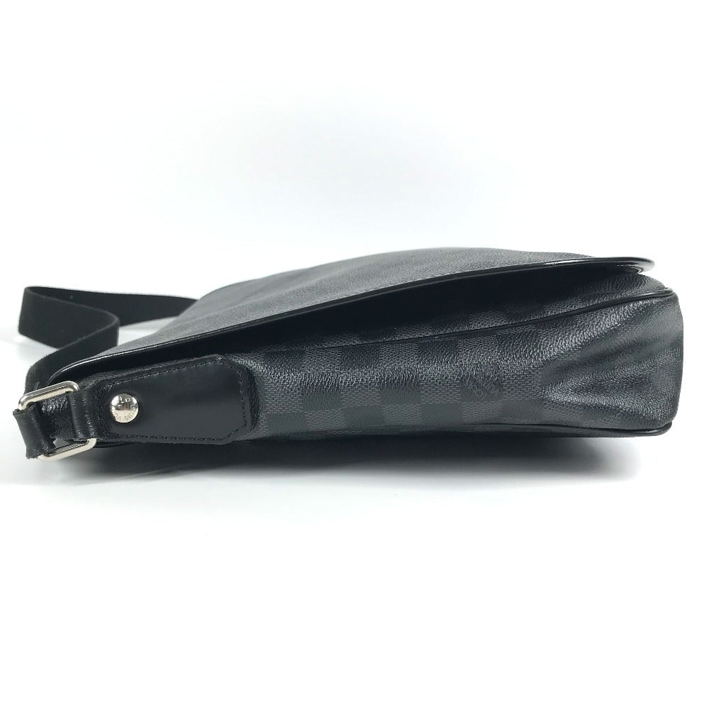 LOUIS VUITTON N58029 ダミエグラフィット ダニエルMM ダニエル MM カバン 斜め掛け フラップ メッセンジャーバッグ ショルダーバッグ ダミエグラフィットキャンバス ユニセックス ブラック