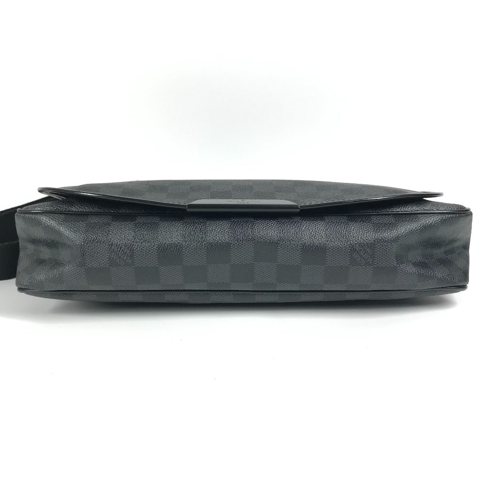 LOUIS VUITTON N58029 ダミエグラフィット ダニエルMM ダニエル MM カバン 斜め掛け フラップ メッセンジャーバッグ ショルダーバッグ ダミエグラフィットキャンバス ユニセックス ブラック