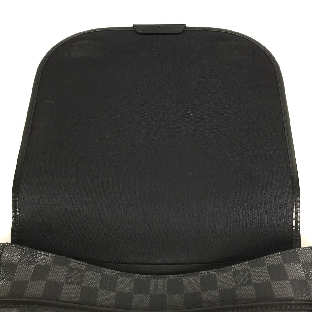 LOUIS VUITTON N58029 ダミエグラフィット ダニエルMM ダニエル MM カバン 斜め掛け フラップ メッセンジャーバッグ ショルダーバッグ ダミエグラフィットキャンバス ユニセックス ブラック