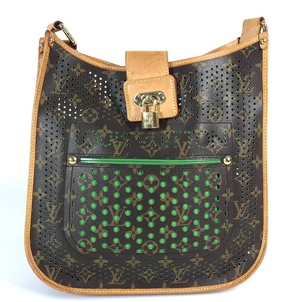 LOUIS VUITTON M95173 Monogram Perfot Musette Bag Crossbody Shoulder Bag Monogram Canvas Unisex Green