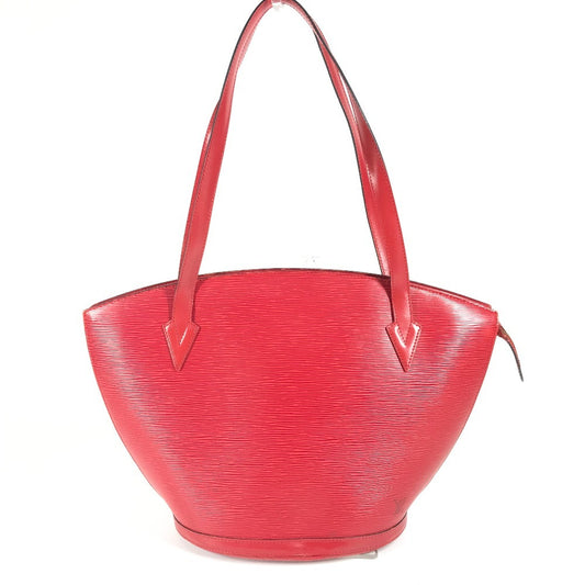 LOUIS VUITTON M52267 Epi Saint-Jacques Shopping Bag Shoulder Bag Epi Leather Ladies Castilian Red Red