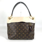 LOUIS VUITTON M43576 Monogram Monotuile Leaves Bag Crossbody Flap Messenger Bag Shoulder Bag Monogram Canvas Unisex Crème Brown