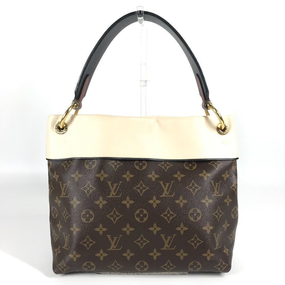 LOUIS VUITTON M43576 Monogram Monotuile Leaves Bag Crossbody Flap Messenger Bag Shoulder Bag Monogram Canvas Unisex Crème Brown