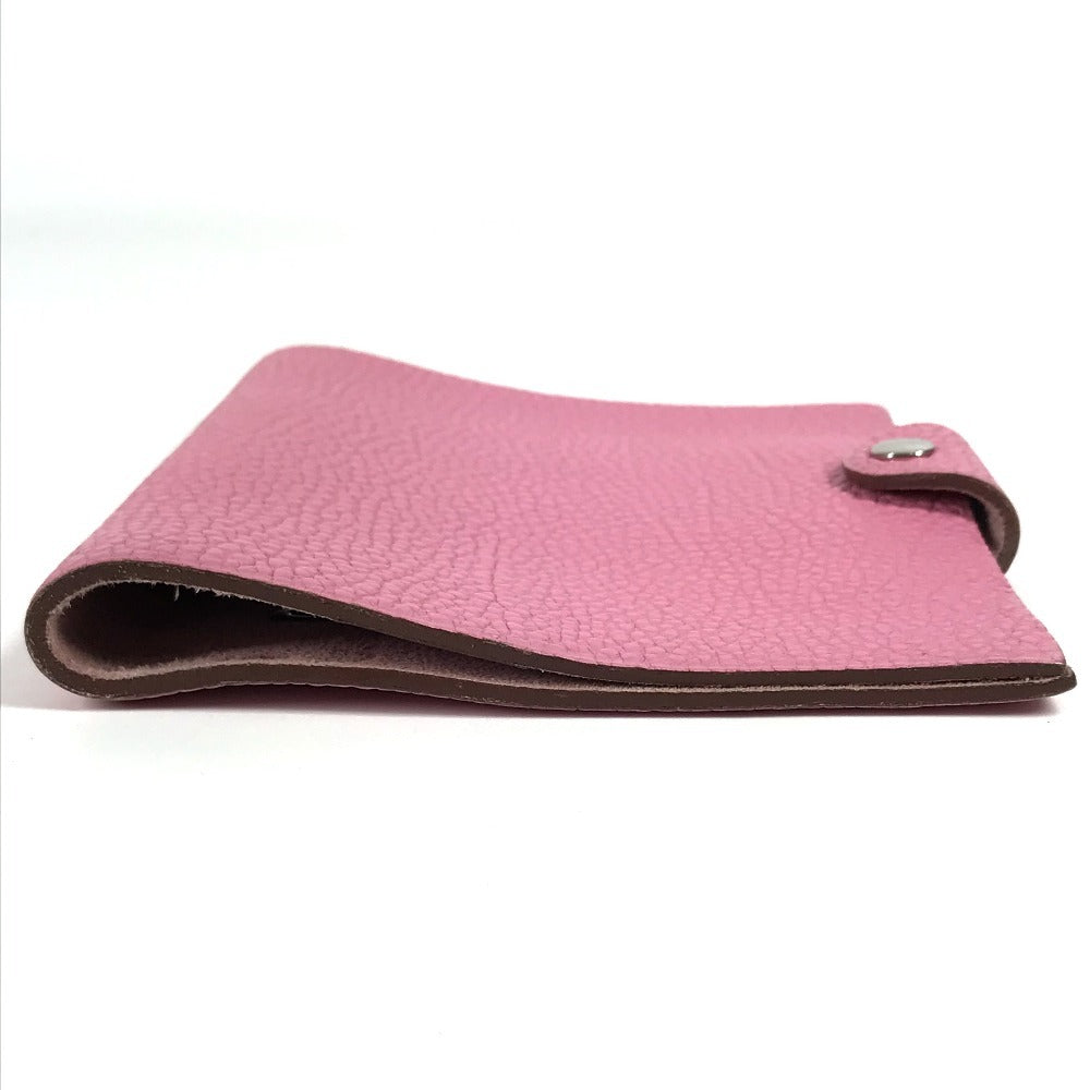 HERMES Ulysse PM Ulysse PM Note Cover Memo Pad Stationery Note Cover Taurillon Clemence Women's Pink