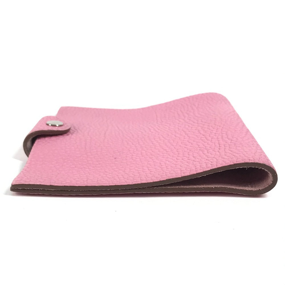 HERMES Ulysse PM Ulysse PM Note Cover Memo Pad Stationery Note Cover Taurillon Clemence Women's Pink
