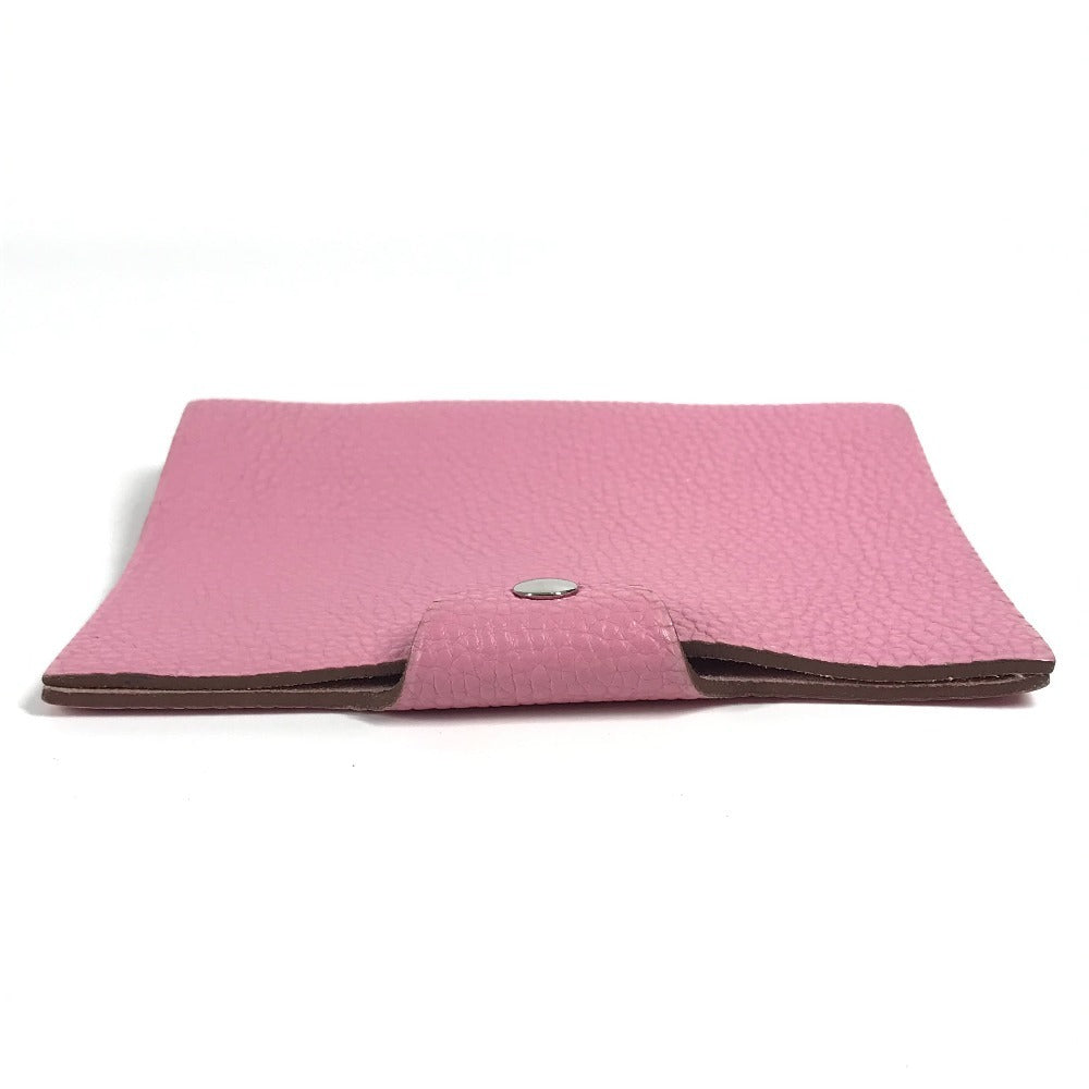 HERMES Ulysse PM Ulysse PM Note Cover Memo Pad Stationery Note Cover Taurillon Clemence Women's Pink