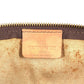 ETRO Paisley Pattern Bag Cylindrical Handbag PVC/Leather Women's Brown