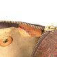 ETRO Paisley Pattern Bag Cylindrical Handbag PVC/Leather Women's Brown