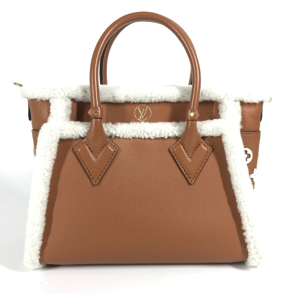 LOUIS VUITTON M58918 Monograma de piel en mi lado PM en mi lado PM Bolso 2WAY Bolso de hombro Bolso de mano Bolso bandolera Cuero Mujer Camel Marrón