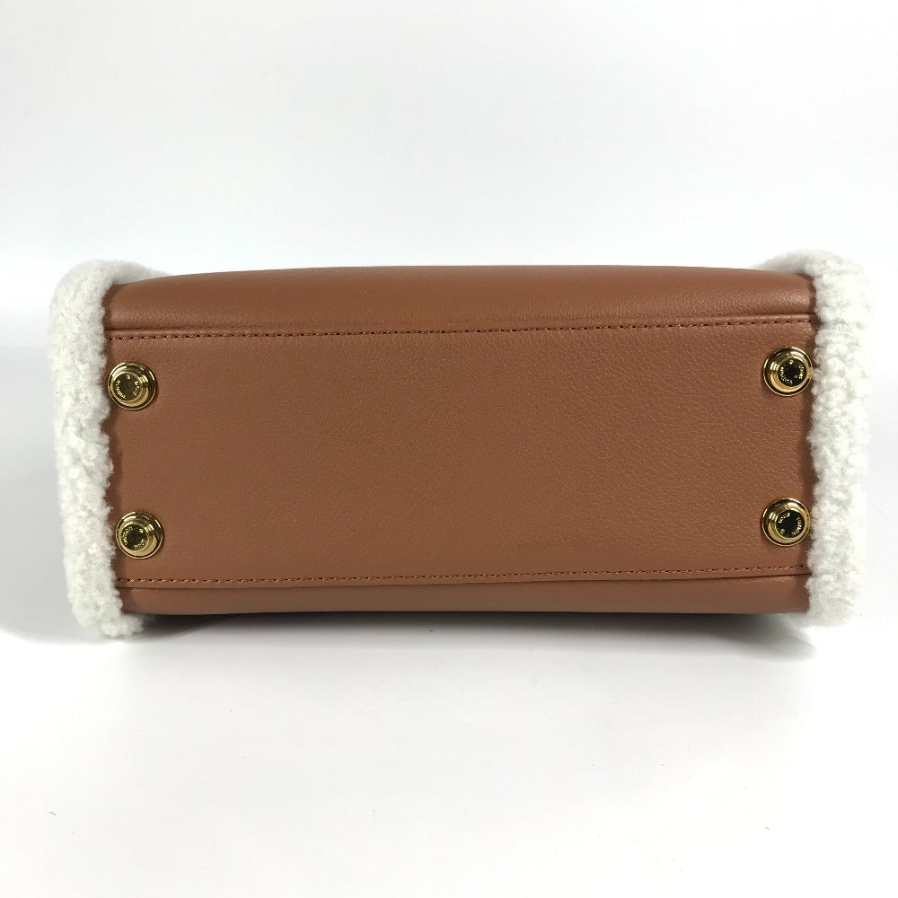 LOUIS VUITTON M58918 Monograma de piel en mi lado PM en mi lado PM Bolso 2WAY Bolso de hombro Bolso de mano Bolso bandolera Cuero Mujer Camel Marrón