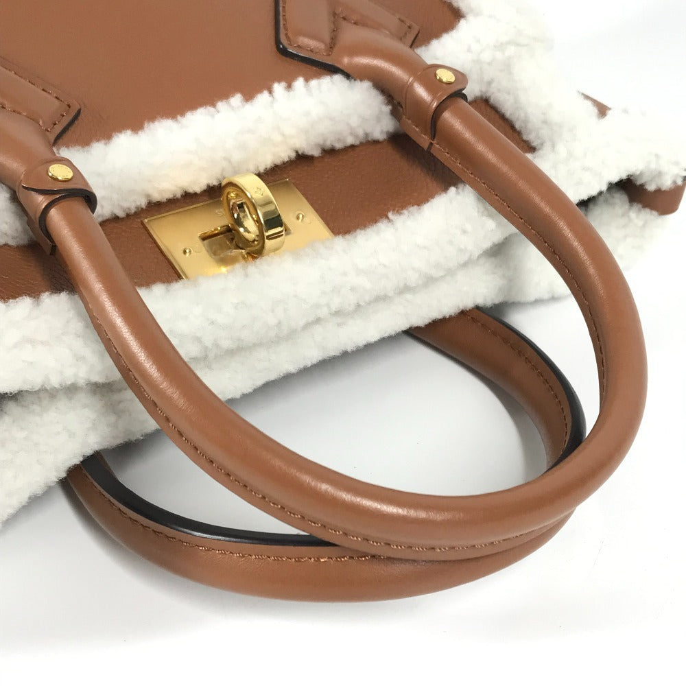 LOUIS VUITTON M58918 Monograma de piel en mi lado PM en mi lado PM Bolso 2WAY Bolso de hombro Bolso de mano Bolso bandolera Cuero Mujer Camel Marrón