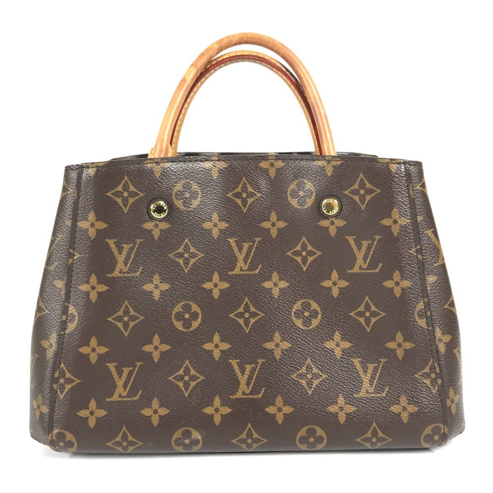 LOUIS VUITTON M41055 モノグラム モンテーニュBB モンテーニュ BB 2WAYバッグ ショルダーバッグ トートバッグ 斜め掛け ハンドバッグ モノグラムキャンバス レディース ブラウン