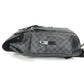 LOUIS VUITTON N41379 Damier Graphite Christopher MM Christopher MM Bag Backpack Rucksack Damier Graphite Canvas Unisex Black