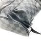 LOUIS VUITTON N41379 Damier Graphite Christopher MM Christopher MM Bag Backpack Rucksack Damier Graphite Canvas Unisex Black
