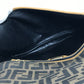 Fendi Vintage Zucca Logo Bag Flap Crossbody Bahu Beg PVC/Kulit Unisex Brown