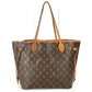 Louis Vuitton M40995 Monogram Neverfull Mm Neverfull Mm Bahu Beg Tote Bag Tote Bag Monogram Canvas Wanita Coklat