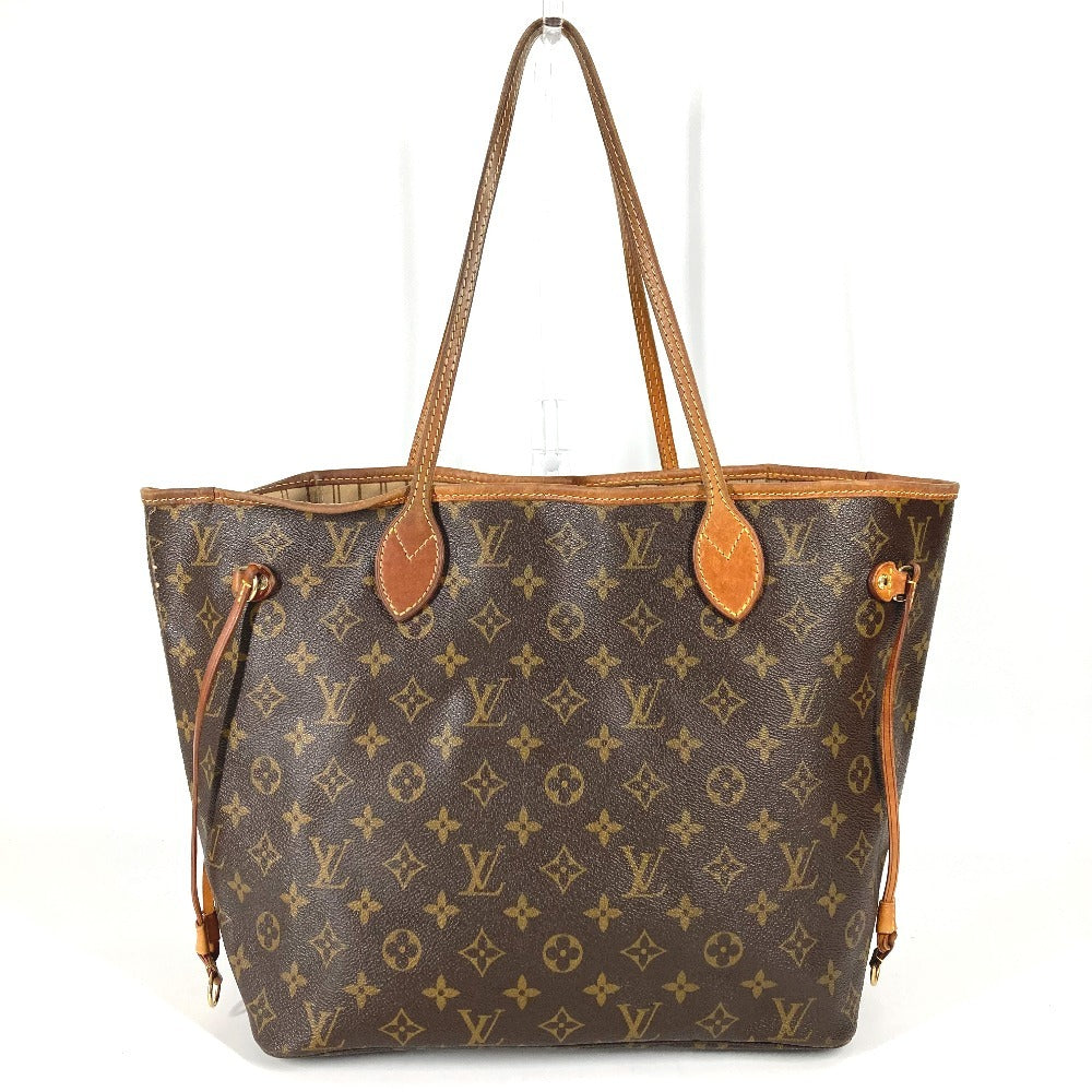 Louis Vuitton M40995 Monogram Neverfull Mm Neverfull Mm Bahu Beg Tote Bag Tote Bag Monogram Canvas Wanita Coklat