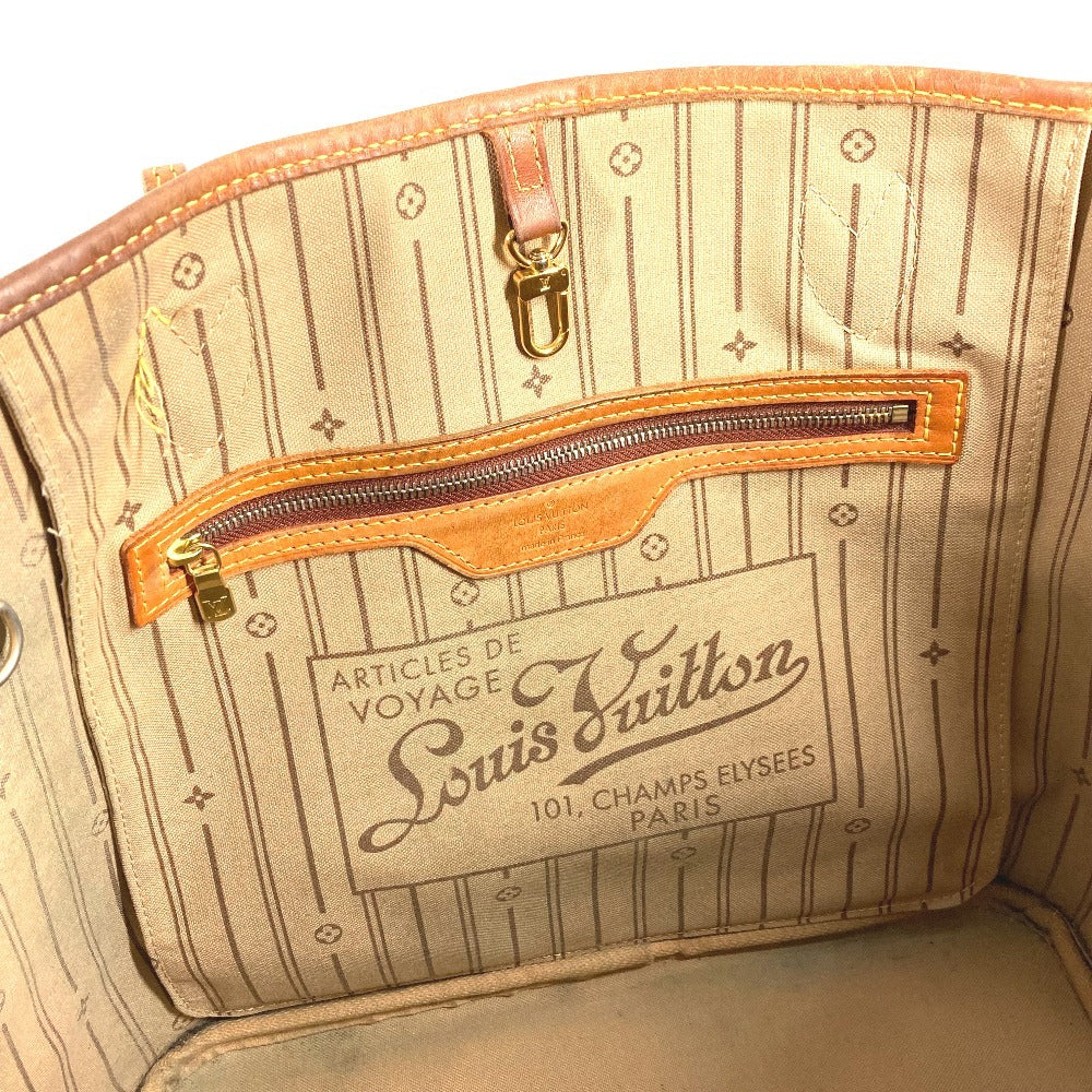 Louis Vuitton M40995 Monogram Neverfull Mm Neverfull Mm Bahu Beg Tote Bag Tote Bag Monogram Canvas Wanita Coklat