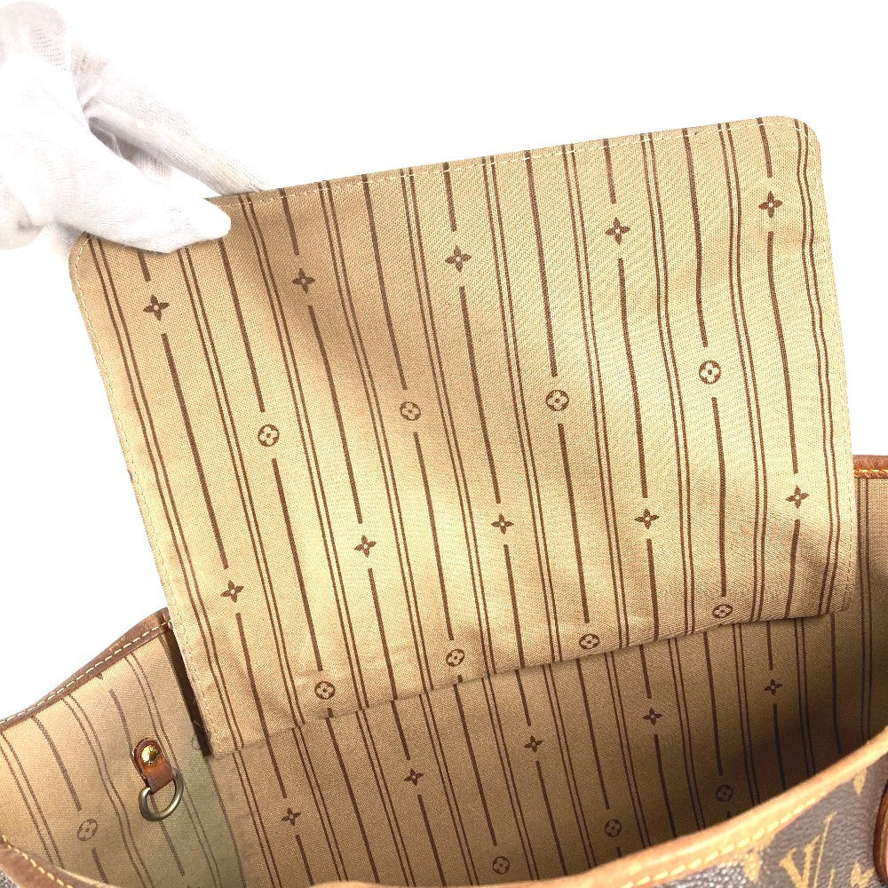 Louis Vuitton M40995 Monogram Neverfull Mm Neverfull Mm Bahu Beg Tote Bag Tote Bag Monogram Canvas Wanita Coklat