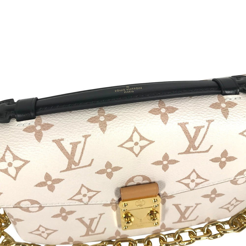 Louis Vuitton M46914 Monogram Dune Pochette Metis EW 3Way Bag Bag Bag Chain Crossbody Beg Bag Canvas Ladies Beige