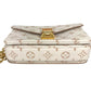 Louis Vuitton M46914 Monogram Dune Pochette Metis EW 3Way Bag Bag Bag Chain Crossbody Beg Bag Canvas Ladies Beige