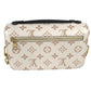 Louis Vuitton M46914 Monogram Dune Pochette Metis EW 3Way Bag Bag Bag Chain Crossbody Beg Bag Canvas Ladies Beige