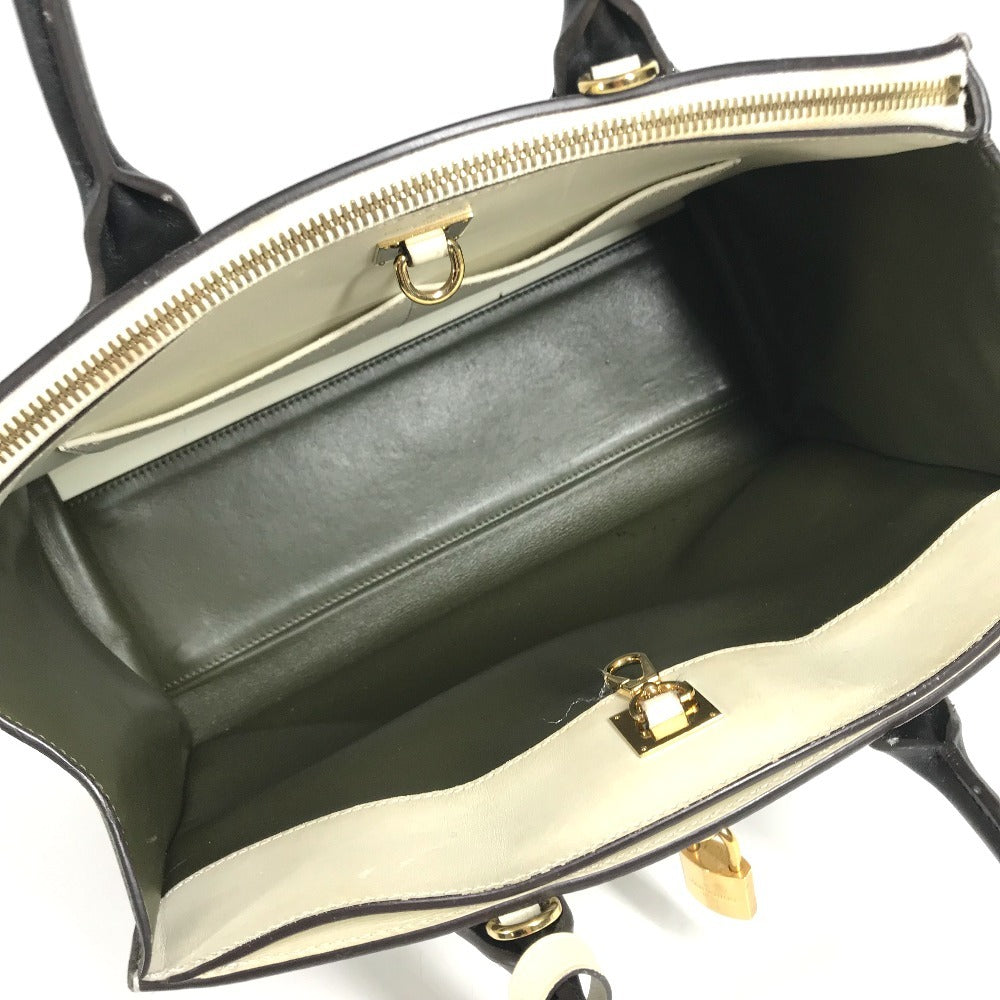 LOUIS VUITTON M55342 City Steamer MM City Steamer MM Bag Tote Bag Handbag Leather Unisex Khaki