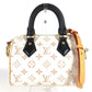 LOUIS VUITTON M46906 Monograma Dune Speedy Bandouliere 20 2WAY Bolso Bolso Bolso Mini Boston Bolso Bandolera Monograma Lona Señoras Serie Blanca