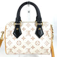 LOUIS VUITTON M46906 Monograma Dune Speedy Bandouliere 20 2WAY Bolso Bolso Bolso Mini Boston Bolso Bandolera Monograma Lona Señoras Serie Blanca