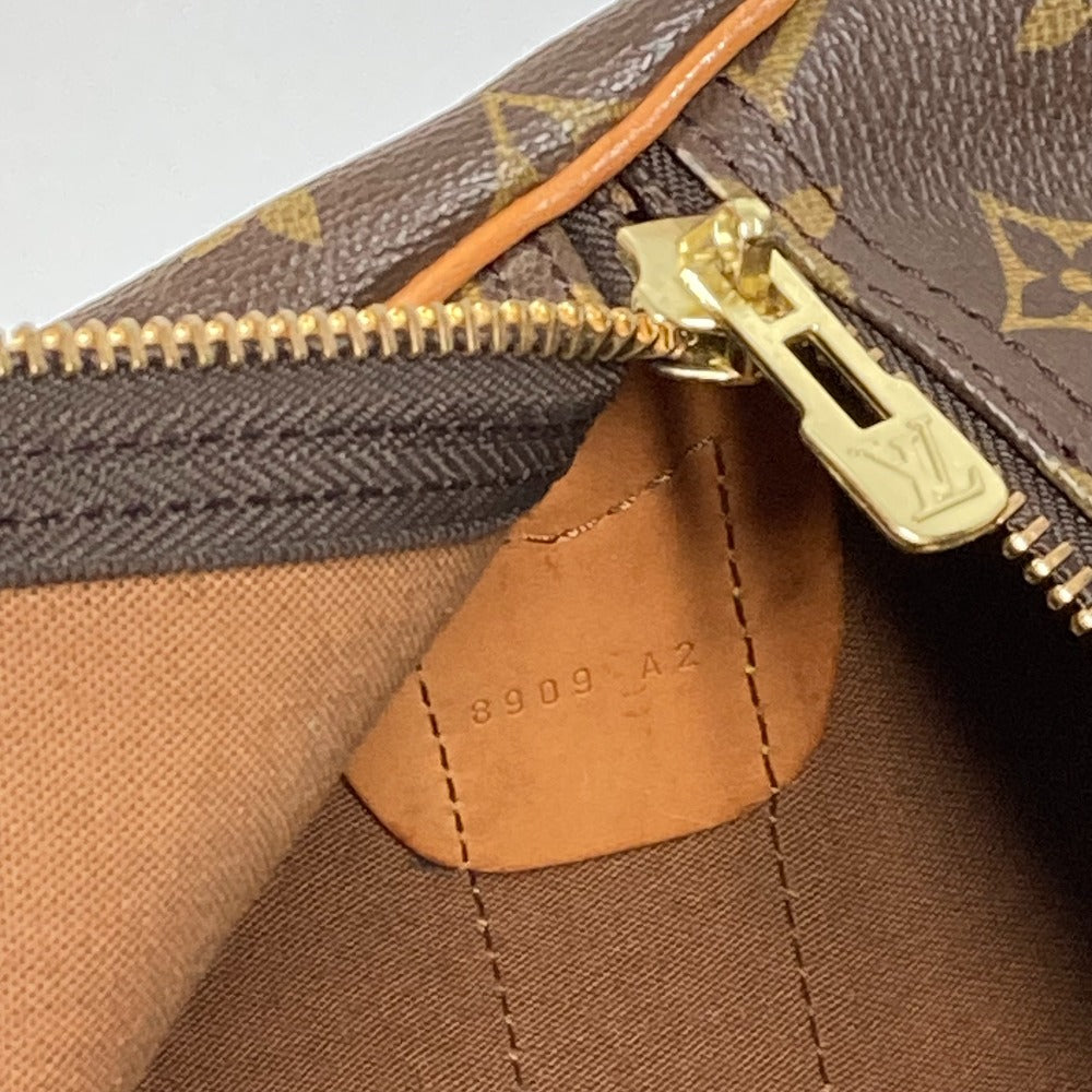 LOUIS VUITTON M41220 Monogram Sac Porochon Bag 2WAY Bag Shoulder Bag Travel Bag Travel Bag Boston Bag Monogram Canvas Unisex Brown