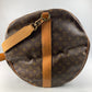 LOUIS VUITTON M41220 Monogram Sac Porochon Bag 2WAY Bag Shoulder Bag Travel Bag Travel Bag Boston Bag Monogram Canvas Unisex Brown