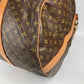 LOUIS VUITTON M41220 Monogram Sac Porochon Bag 2WAY Bag Shoulder Bag Travel Bag Travel Bag Boston Bag Monogram Canvas Unisex Brown