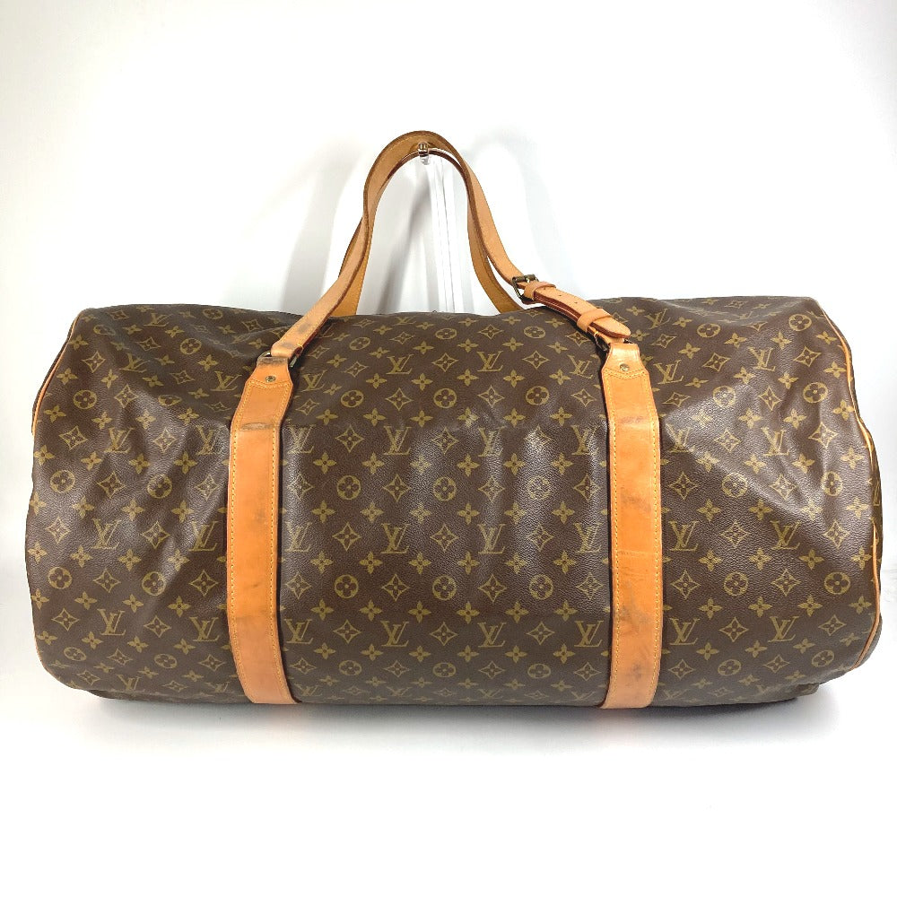 LOUIS VUITTON M41220 Monogram Sac Porochon Bag 2WAY Bag Shoulder Bag Travel Bag Travel Bag Boston Bag Monogram Canvas Unisex Brown