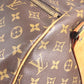 LOUIS VUITTON M41220 Monogram Sac Porochon Bag 2WAY Bag Shoulder Bag Travel Bag Travel Bag Boston Bag Monogram Canvas Unisex Brown