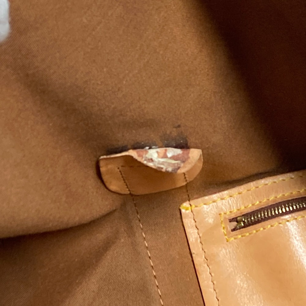 LOUIS VUITTON M41220 Monogram Sac Porochon Bag 2WAY Bag Shoulder Bag Travel Bag Travel Bag Boston Bag Monogram Canvas Unisex Brown