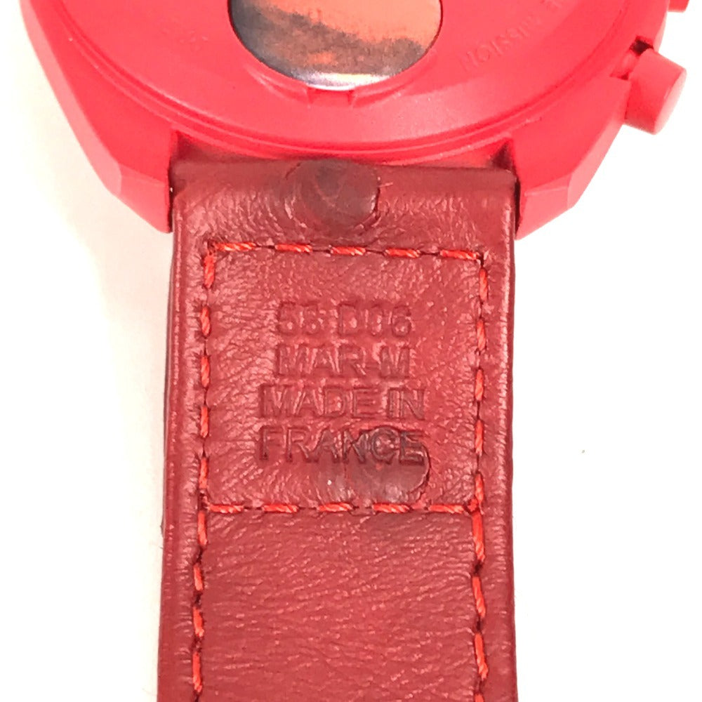 Swatch so33r100 omega omega collaboration moon misi swatch ke mars mars menonton merah lelaki seramik