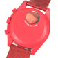 Swatch so33r100 omega omega collaboration moon misi swatch ke mars mars menonton merah lelaki seramik