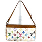 LOUIS VUITTON M92649 모노그램 멀티컬러 포셰트 액세서리 액세서리 파우치 숄더 핸드백 숄더백 모노그램 멀티컬러 캔버스 여성용 브론즈 화이트