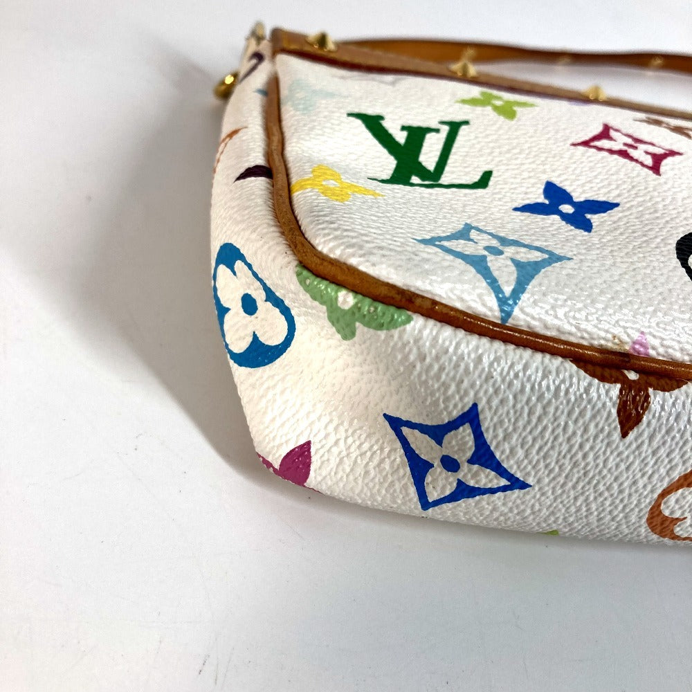 LOUIS VUITTON M92649 모노그램 멀티컬러 포셰트 액세서리 액세서리 파우치 숄더 핸드백 숄더백 모노그램 멀티컬러 캔버스 여성용 브론즈 화이트