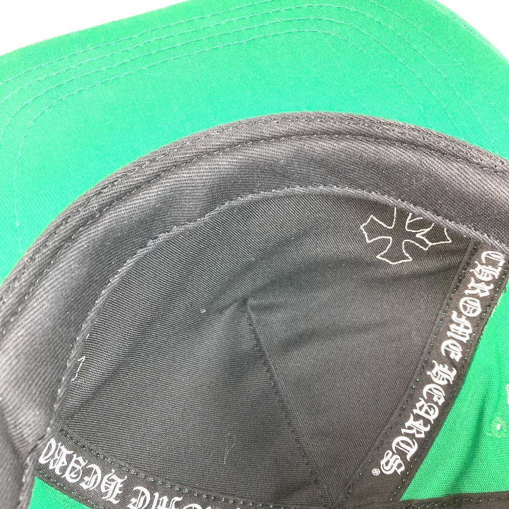 Hati Chrome Cross Patch Patch Patch Hat Kulit 5 PNL Cap BSBL 5 Panel Baseball Cap Hat Cap Cap Cotton Men's Green