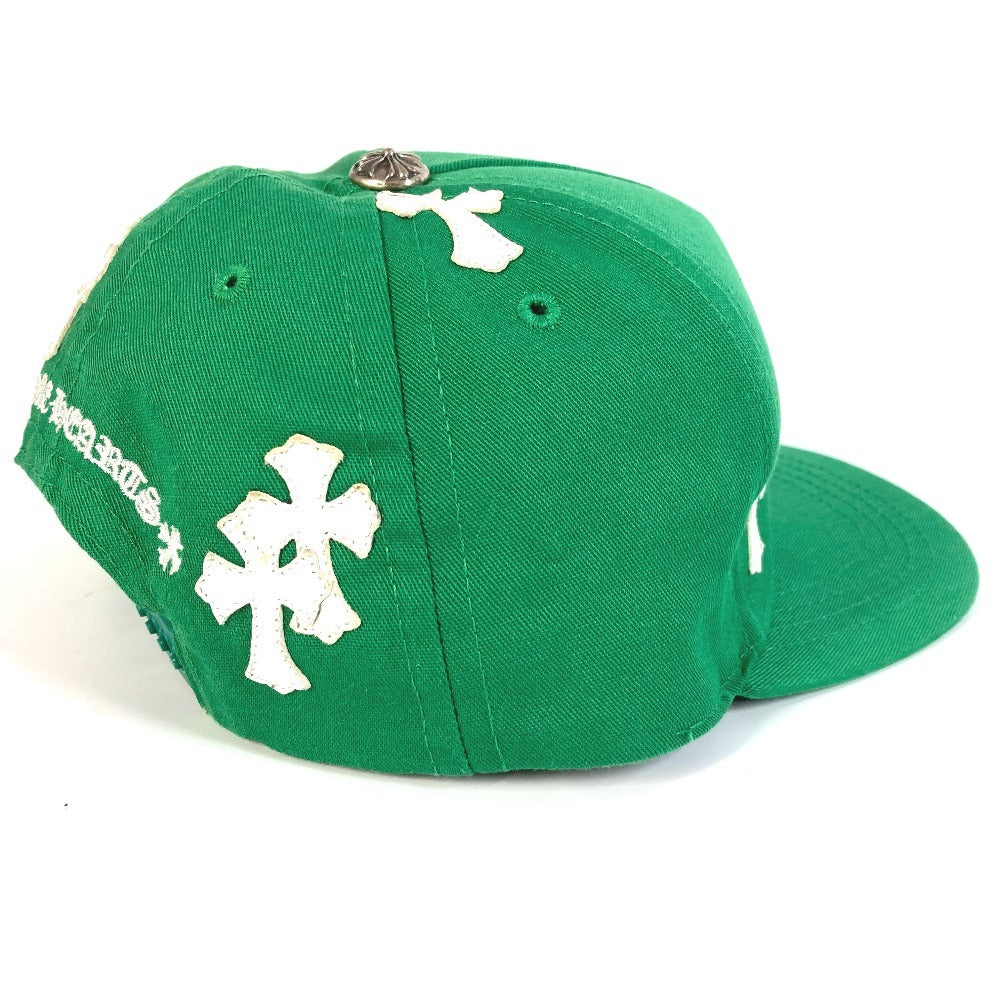 Hati Chrome Cross Patch Patch Patch Hat Kulit 5 PNL Cap BSBL 5 Panel Baseball Cap Hat Cap Cap Cotton Men's Green