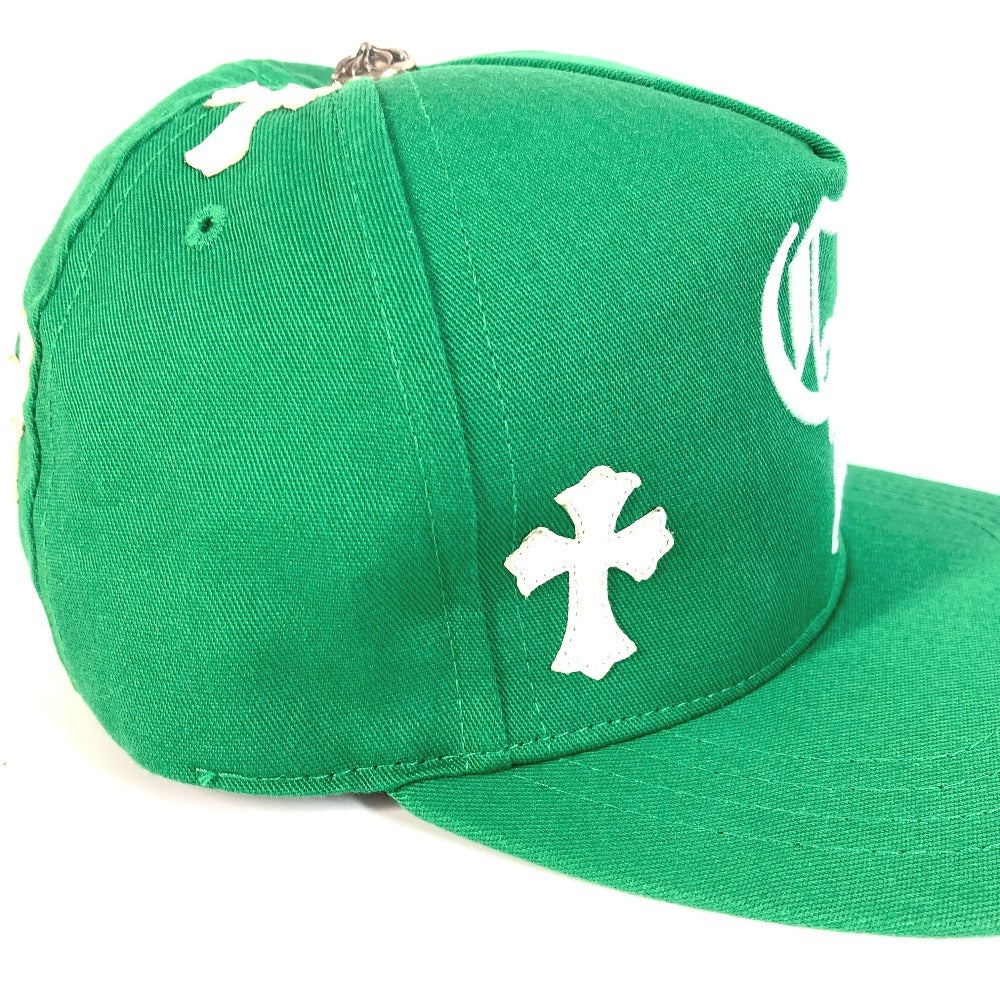 Hati Chrome Cross Patch Patch Patch Hat Kulit 5 PNL Cap BSBL 5 Panel Baseball Cap Hat Cap Cap Cotton Men's Green