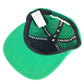 Hati Chrome Cross Patch Patch Patch Hat Kulit 5 PNL Cap BSBL 5 Panel Baseball Cap Hat Cap Cap Cotton Men's Green