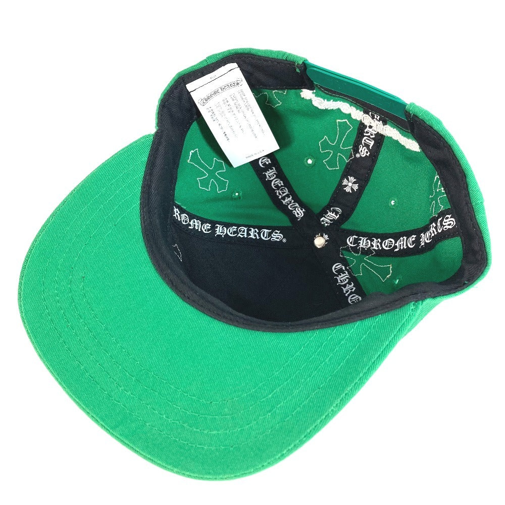 Hati Chrome Cross Patch Patch Patch Hat Kulit 5 PNL Cap BSBL 5 Panel Baseball Cap Hat Cap Cap Cotton Men's Green