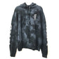 CHROME HEARTS Vertical Logo Horseshoe Tie Dye Pullover Hoodie Pullover Hoodie Vertical Logo Horseshoe Tie Dye Pullover Hoodie Hood Sweat Tops Apparel Hoodie Cotton Men's Navy