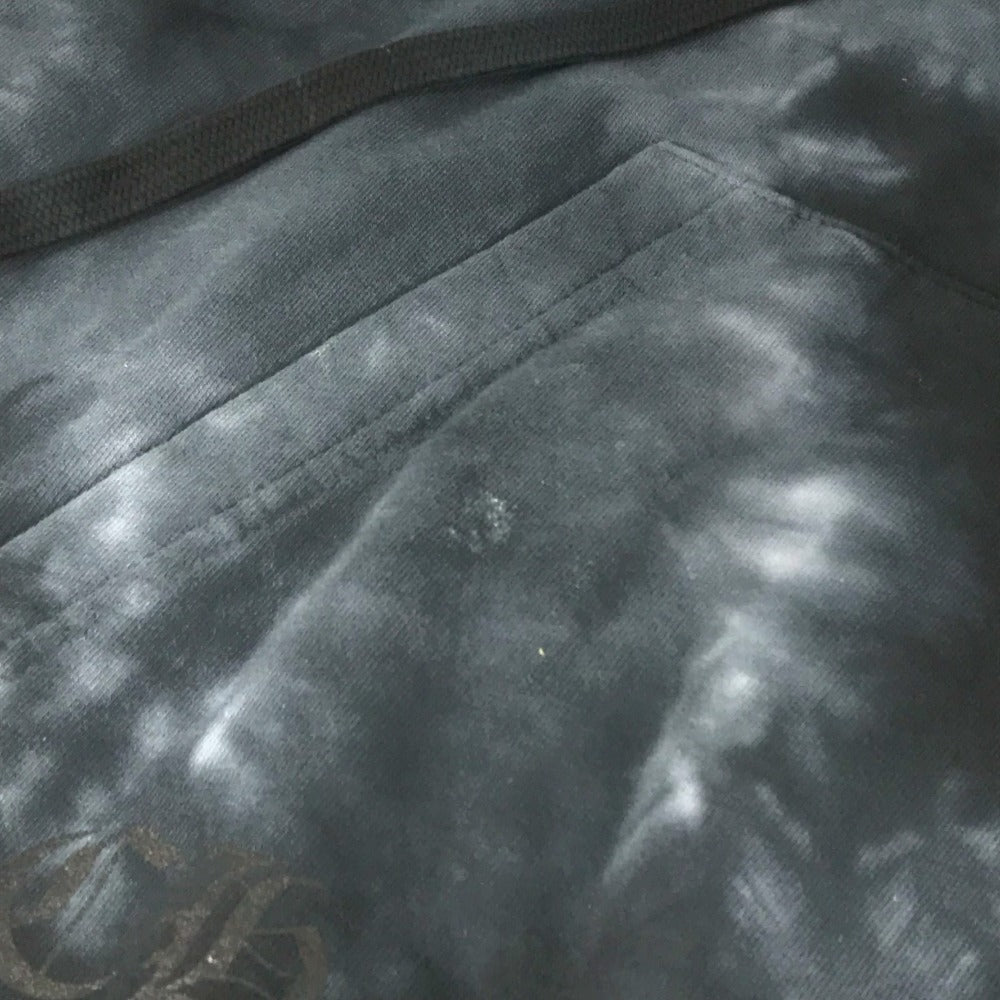 CHROME HEARTS Vertical Logo Horseshoe Tie Dye Pullover Hoodie Pullover Hoodie Vertical Logo Horseshoe Tie Dye Pullover Hoodie Hood Sweat Tops Apparel Hoodie Cotton Men's Navy