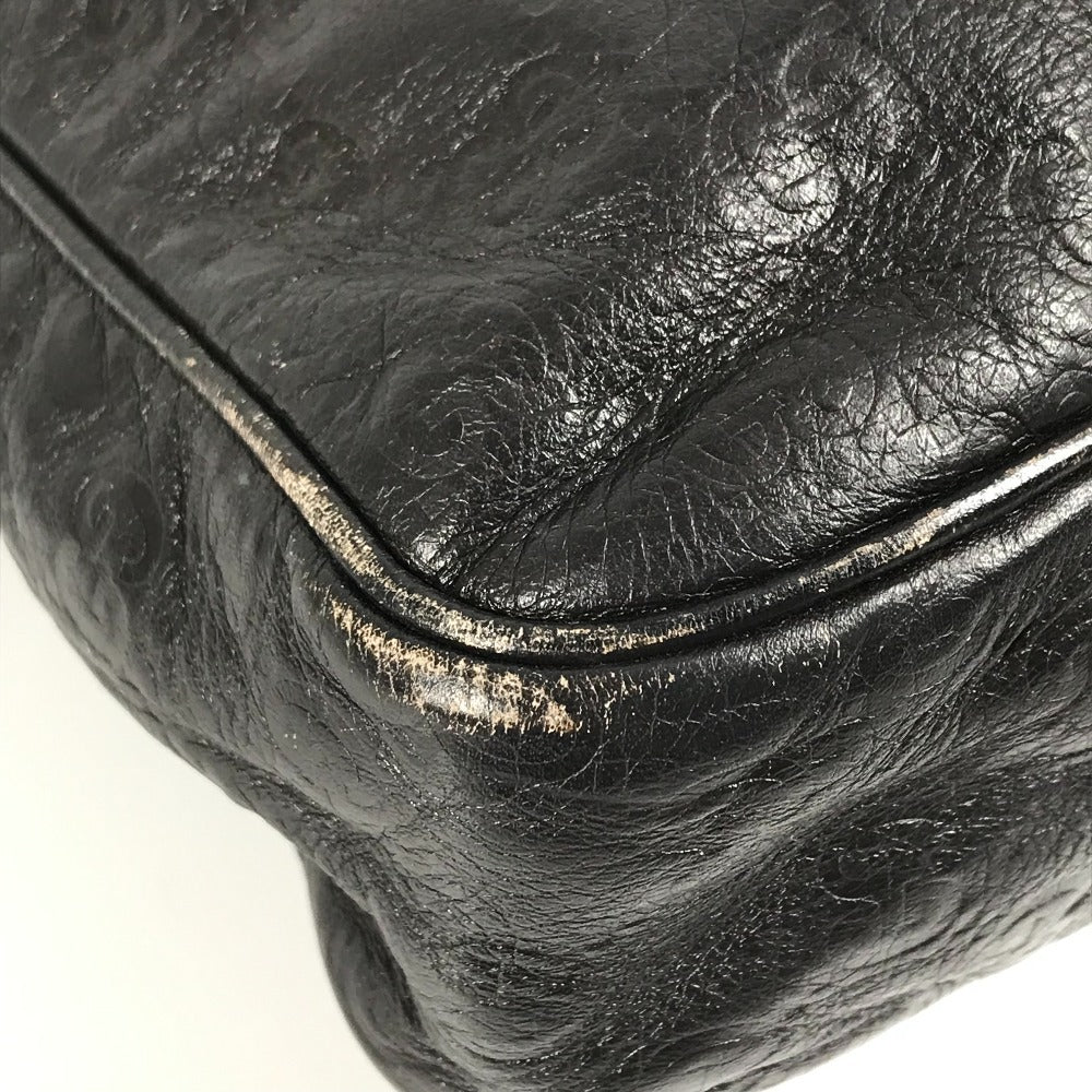 Gucci 201448 Guccisima GG Bag Crossbody Pochette Bahu Beg Shima Kulit Unisex Brown