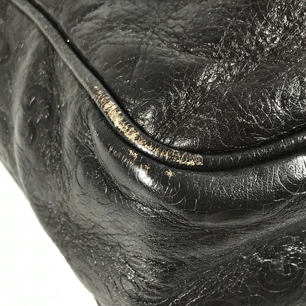 Gucci 201448 Guccisima GG Bag Crossbody Pochette Bahu Beg Shima Kulit Unisex Brown