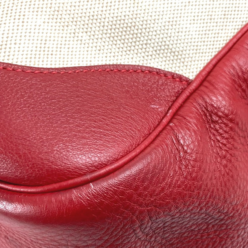 HERMES Victoria 60 Victoria 60 Bolsa Bolsa de viaje Bolsa de viaje Bolsa Boston Toile Ash Unisex Rojo